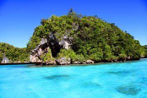 Palau Turquoise Waters Wallpaper