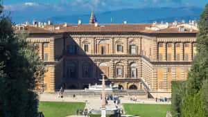 Palazzo Pitti Facade Wallpaper