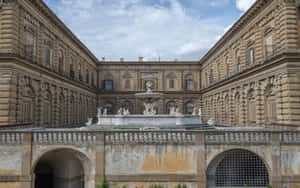 Palazzo Pitti Fountain Wallpaper