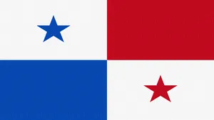 Panama National Flag Wallpaper