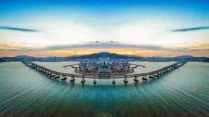 Panorama Busan City Wallpaper