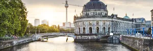 Panoramic Photo Of Museum Island Wallpaper