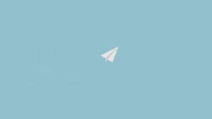 Paper Plane Blue Sky Background Wallpaper