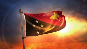 Papua New Guinea Shining Sun Wallpaper