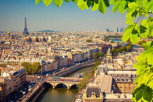 Paris City View Wallpaper