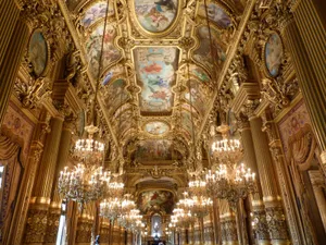 Paris Opera House Grand Foyer Wallpaper