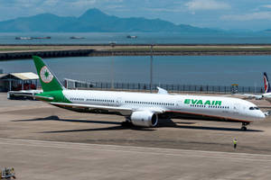 Parked Eva Air Wallpaper