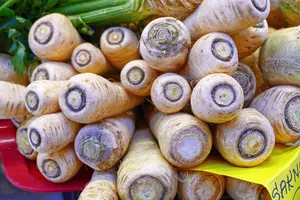 Parsnip Vegetables Pile Close Up Wallpaper