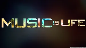 Passionate Musician Immersed In Melody Wallpaper