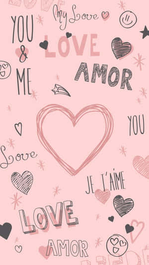 Passionate Words In Foreign Language Wallpaper