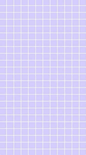 Pastel Aesthetic Grid Purple Wallpaper