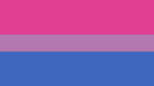 Pastel Bisexual Flag Wallpaper