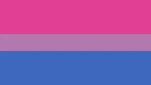 Pastel Bisexual Flag Wallpaper
