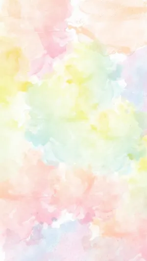 Pastel Colors Watercolor Background Wallpaper