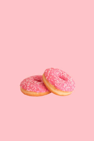 Pastel Iphone Pink Food Wallpaper