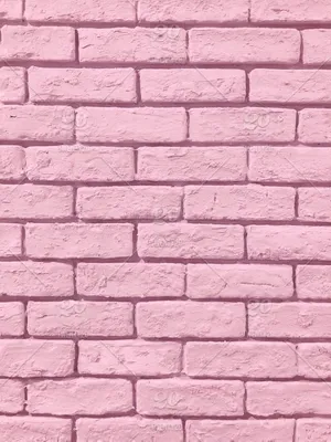 Pastel Pink Brick Background Wallpaper