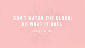 Pastel Pink Motivational Quote Wallpaper