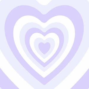 Pastel Purple Wildflower Heart Wallpaper