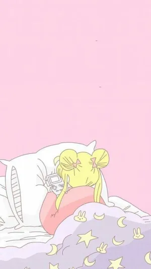 Pastel Sailor Moon Usagi Tsukino Gameboy Wallpaper