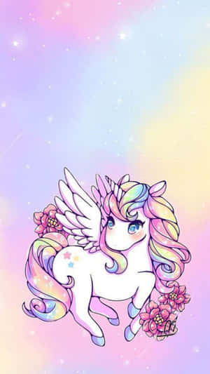 Pastel Unicorn Wallpaper Wallpaper