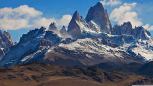 Patagonia Iconic Jagged Mountain Tops Wallpaper
