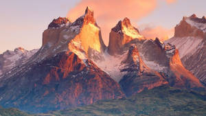 Patagonia Sharp And Jagged Peak Wallpaper
