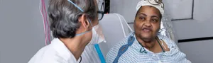 Patient With Masked Doctor Wallpaper