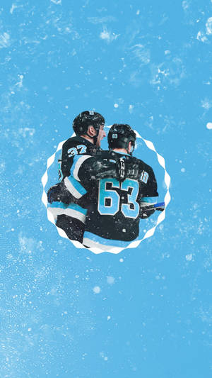 Patrice Bergeron And Brad Marchand Blue Fanart Wallpaper