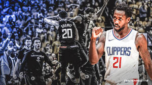 Patrick Beverly Celebrating With Clippers Team Wallpaper