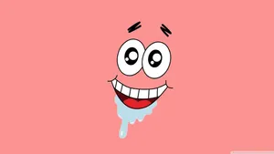 Patrick Star Face Funny Laptop Wallpaper