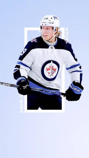 Patrik Laine Jets Hockey Star Wallpaper