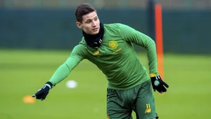 Patryk Klimala Celtic Training Session Wallpaper