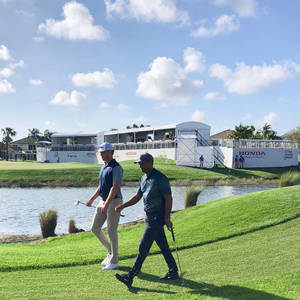 Patton Kizzire And Friend Walking Wallpaper