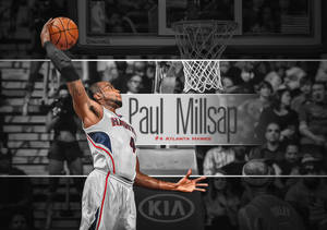 Paul Millsap Dunk Artwork Wallpaper