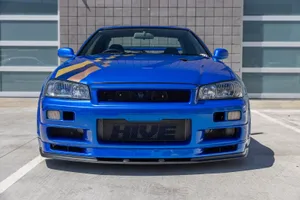Paul Walker Driving A Skyline Wallpaper