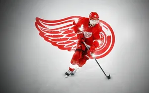 Pavel Datsyuk Of Detroit Red Wings Wallpaper
