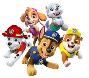 Paw Patrol Characters Group Image Wallpaper
