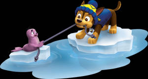 Paw Patrol Chase And Seal Wallpaper