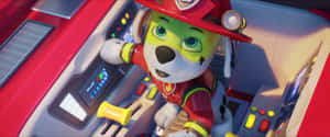 Paw Patrol The Movie Marshall Machine Wallpaper