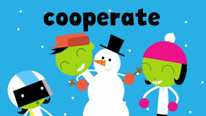 Pbs Kids Cooperate Poster Wallpaper