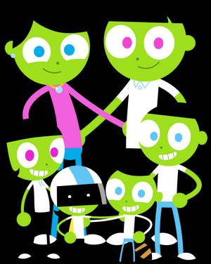 Pbs Kids Family Portrait Wallpaper