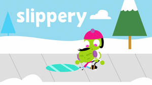 Pbs Kids Slippery Poster Wallpaper