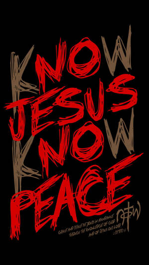 Peace Jesus Quotes Wallpaper