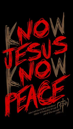 Peace Jesus Quotes Wallpaper