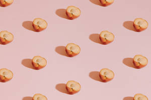 Peach Aesthetic Laptop Background Wallpaper