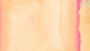 Peach Watercolor Painting Wallpaper