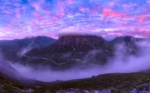 Peak View Scotland Wallpaper