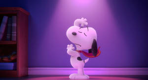 Peanuts Dramatic Snoopy Wallpaper