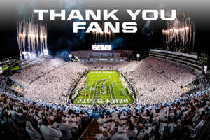 Pennsylvania State University Thank You Poster Wallpaper