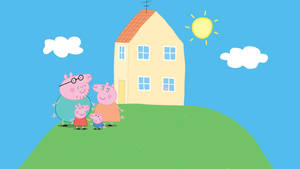 Peppa Pig Homecartoon Network Characters Wallpaper